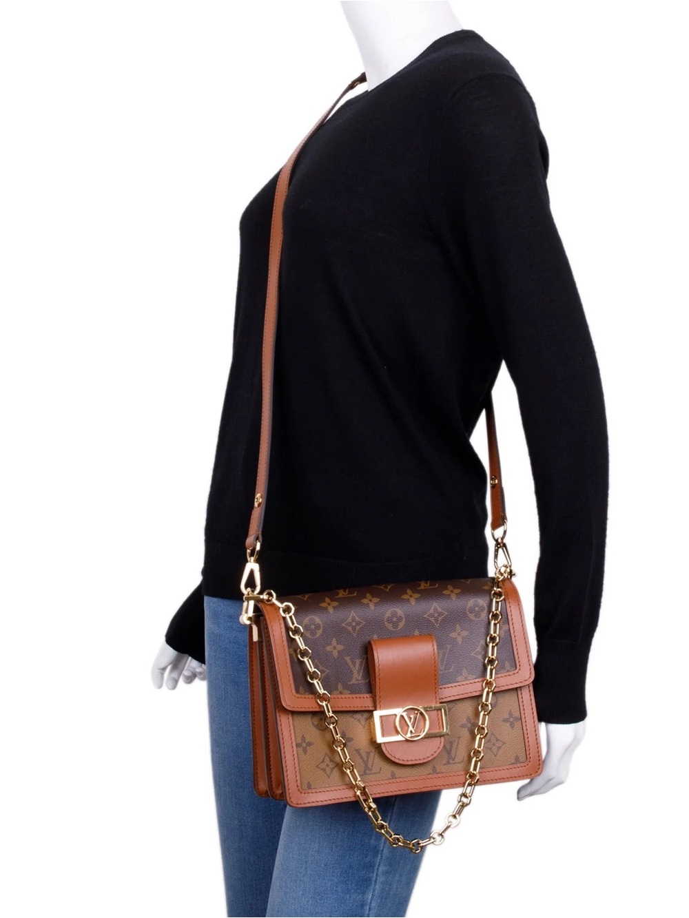 Authentic Louis Vuitton Dauphine MM - Picture 9 of 9